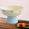 Fruit Tray with Drainage Base Creative Drip Fruit Basket for Kitchen Countertop Rapid Drainage Fruit Bowl
