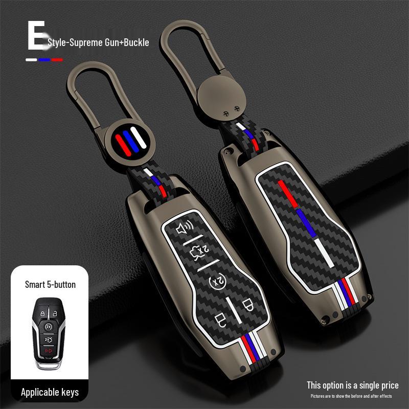 Ford Compatible Smart Key Case & Buckle for Mondeo, Edge, Explorer, Taurus, Mustang