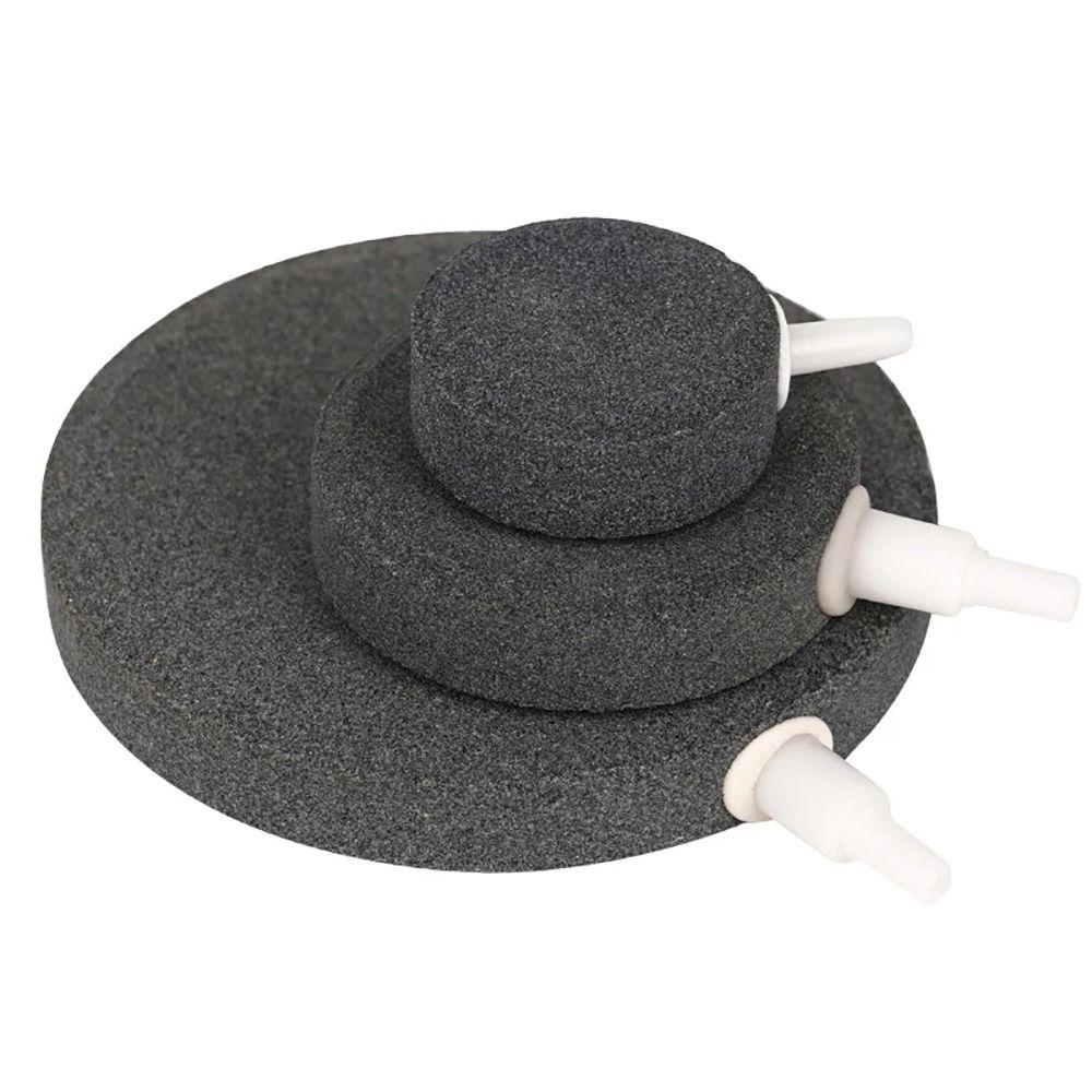 1Pcs Round Aquarium Bubble Stone 4/6/8/10cm Hydroponic Oxygen Plate  Fish Tank Aquarium Accessories