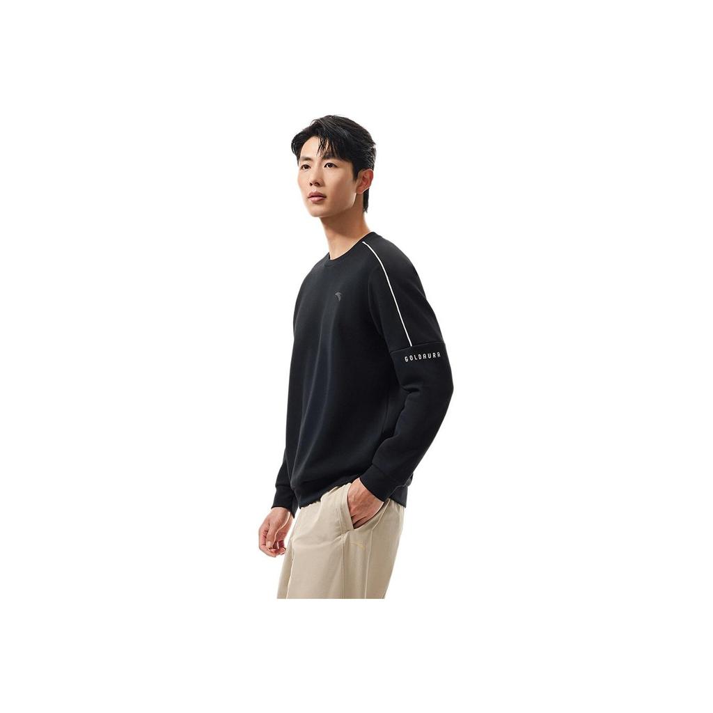 Anta Training Series Letter Casual Round Neck Comfortable Soft Versatile Sweatshirt Men Tops 952537708-6