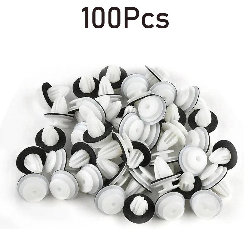 20-100pcs Car Door Panel Clip Auto Bumper Fastener Rivet Clip Car Fender Dashboard Door Clip Panel Retainer Car Accessories