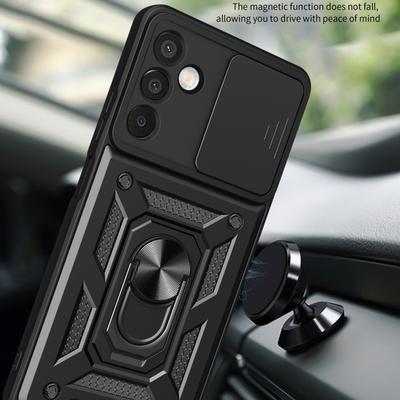 For Samsung Galaxy M55 M54 M53 M52 M51 M35 M15 M14 Magnetic Finger Ring Holder Military Protective Case