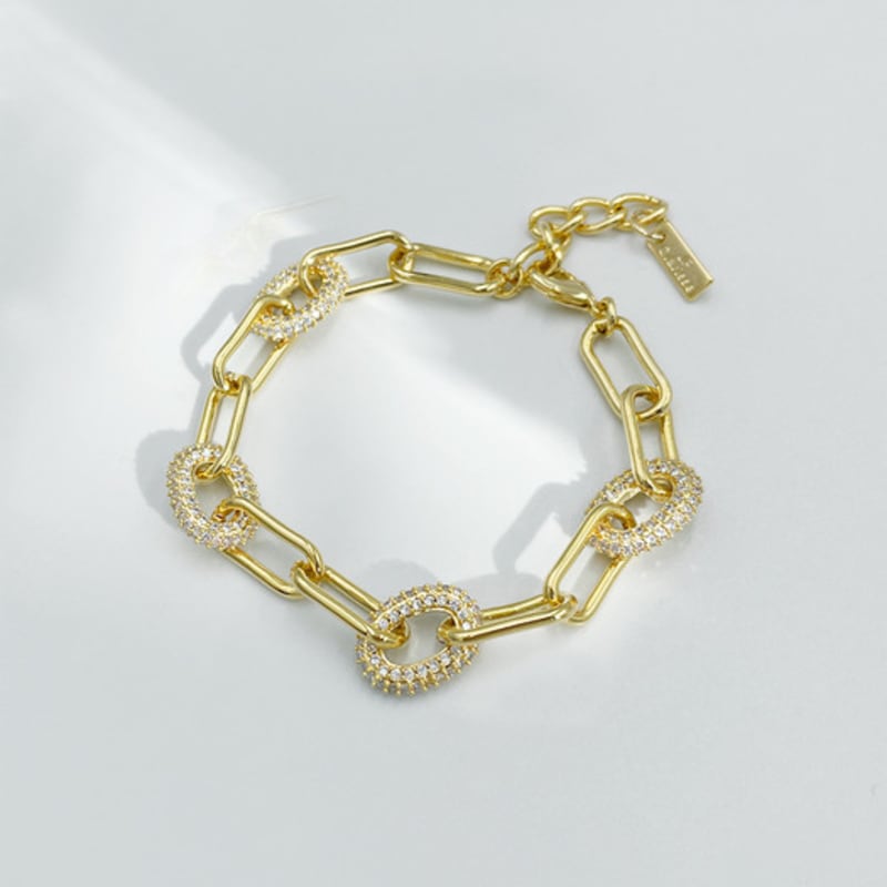 Jean Paul Clarisse Kubische Kettenarmband JB-21-010B