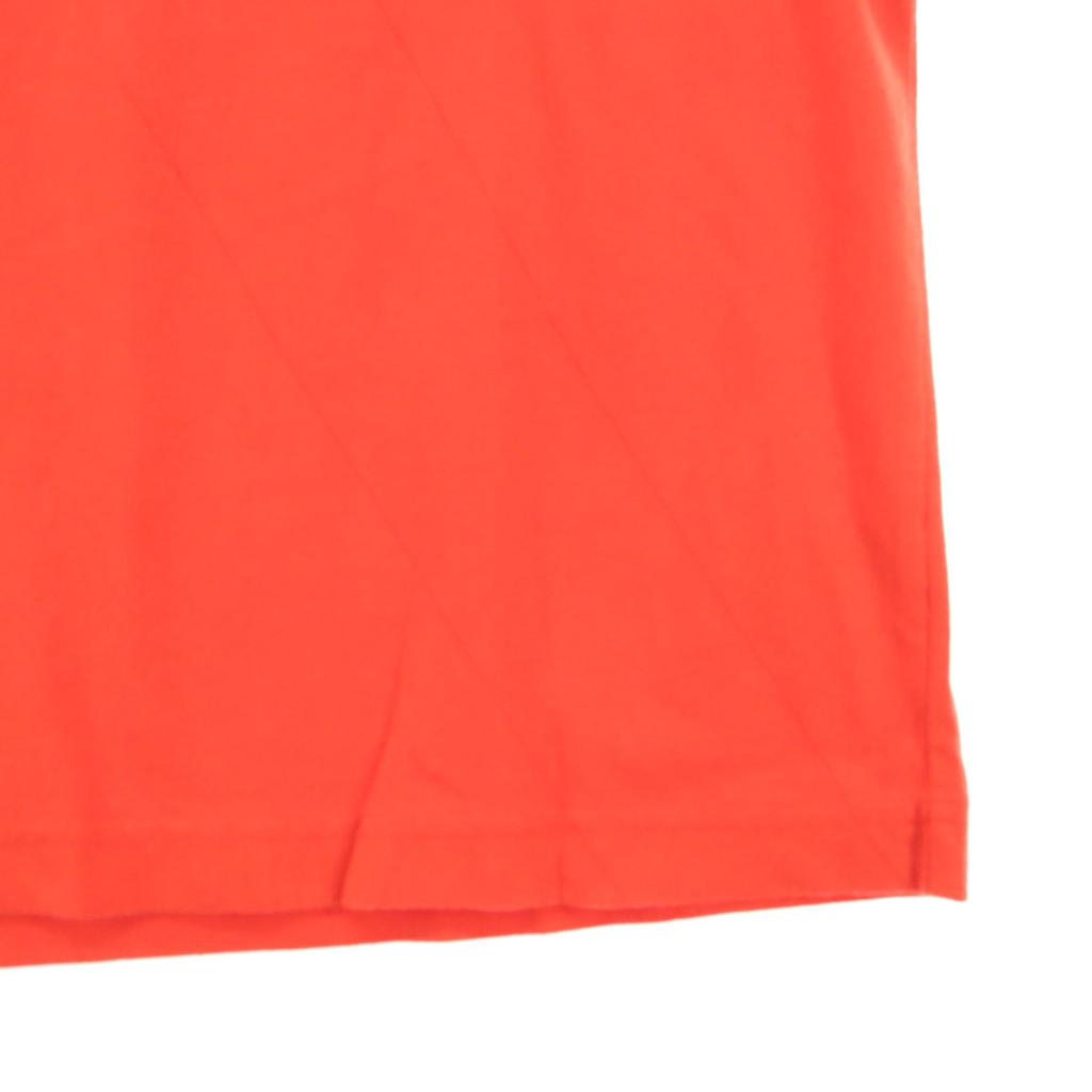 Unbenutztes PUMA Logo Kurzarm T-Shirt L Orange Herren Gebraucht