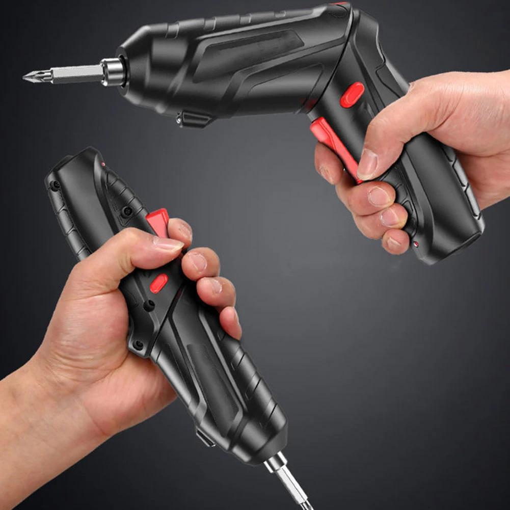 3.6v Power Tools Set Household Maintenance Repair 1800mAh Lithium Battery Small Handheld Drill Lithium Nut Gun