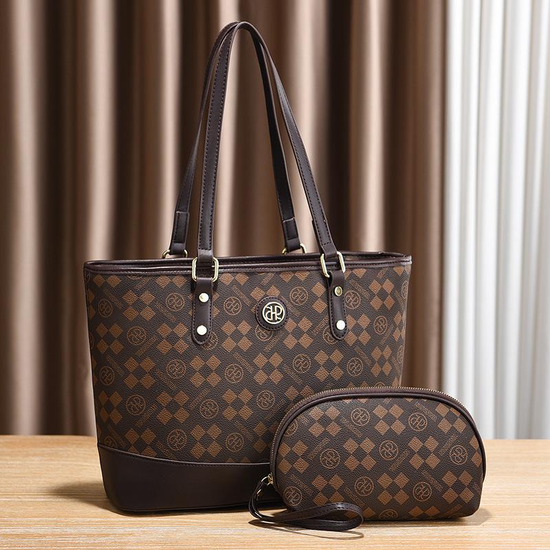 Women's bag 2025 new fashion office worker large-capacity handbag versatile shoulder messenger bag women's bag women's tide