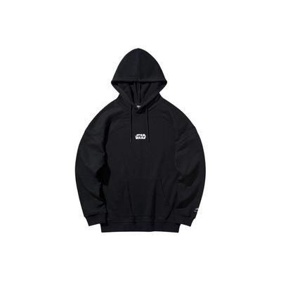 Li Ning X Star Wars Collaboration Soft Comfortable Breathable Versatile Loose Hoodie With Back Letter Print Unisex Hoodies AWDQ234-3