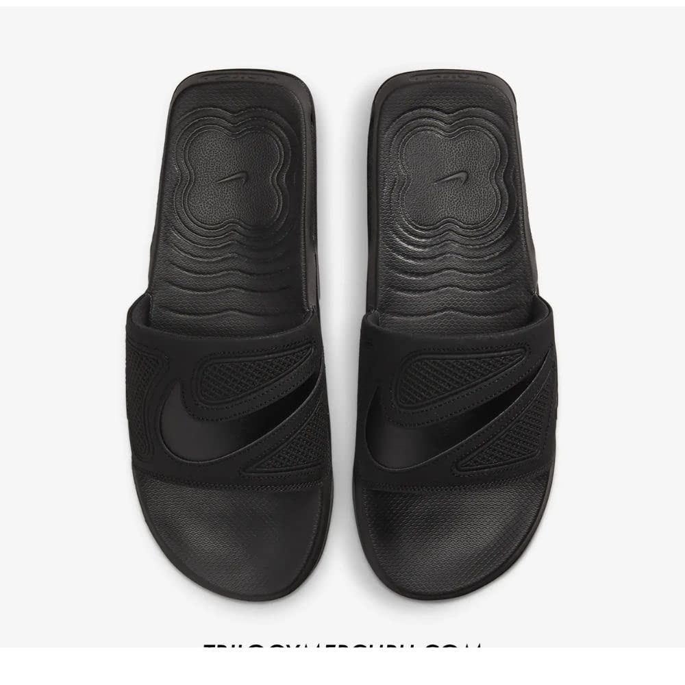 Nike Air Max Cirro Sport Slide Shower Size UK EU for Strength and Men's Sandals, Black/Black/Black, DC1460-007, 27.0cm (US 9, 8.5, 43), Sports, Gym,