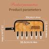 Foldable Cloth Hangers Portable Laundry Accessories For Luggage Door Hanging Breathable Materials Garment Management