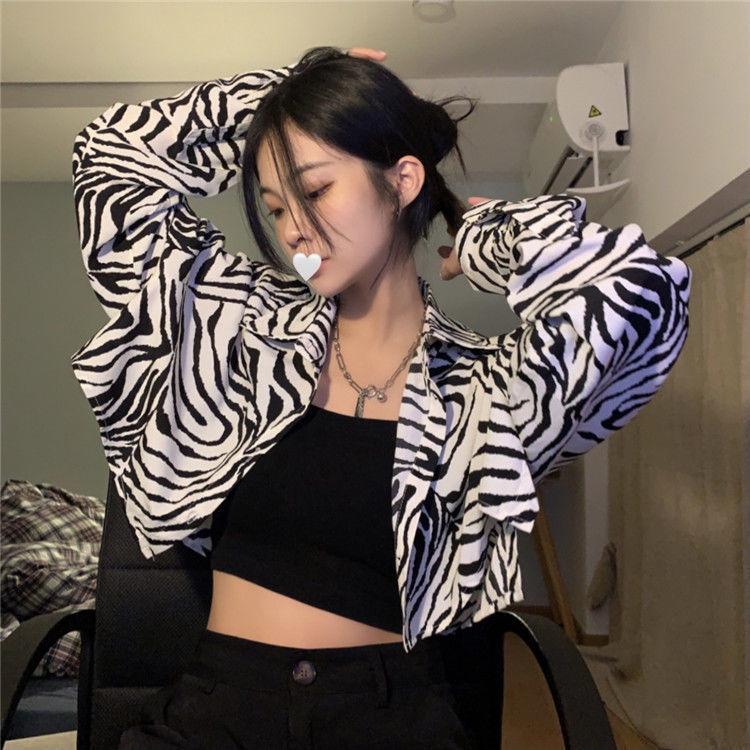 Leopard Print Cropped Jacket - Women's Long Sleeve Sun Protection Cardigan (Summer 2025 New Arrival)