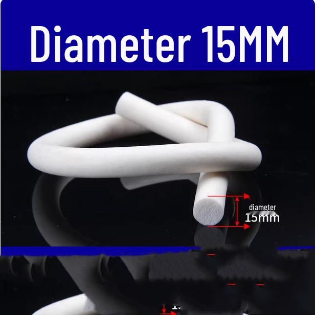 High-Temp Resistant Silicone Foam Rubber Strip - Anti-slip, Waterproof Sealing (2-5mm)