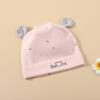 0-3 Months Baby Fetal Cap Print Infants Beanie Cap Warm Boneless Muslin Hats  Hospital