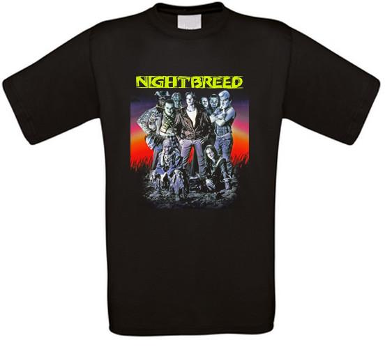 Nightbreed Cabal The Breed of the Night Horror Cult Movie T-Shirt All Sizes M