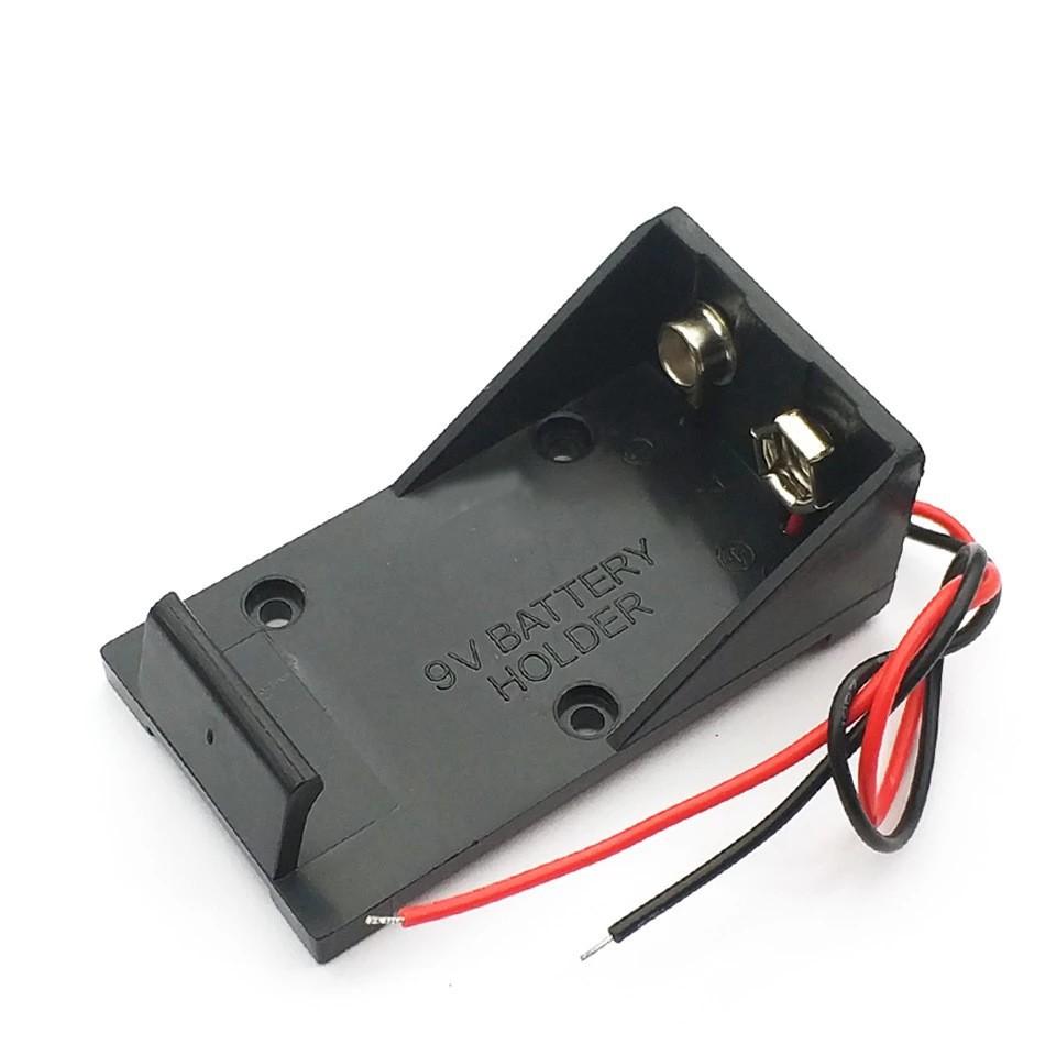 5Pcs T-Type I-Type 9V Battery Snap 15cm Lead Wire Connector Battery Clip Cap