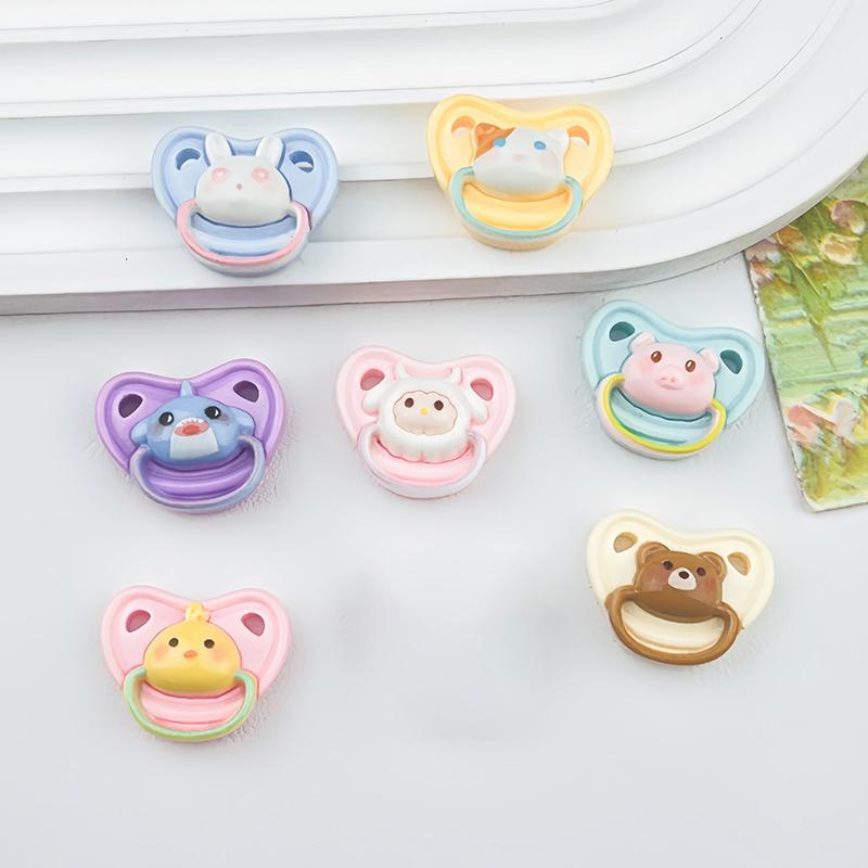 10 Buc Suzetă Minunată pentru Păpușă Mini, Accesorii pentru Casă de Joacă, Biberon pentru Păpușă, Păpuși Bebeluș, Jucărie pentru Copii, Accesorii Suzetă pentru Bebeluș