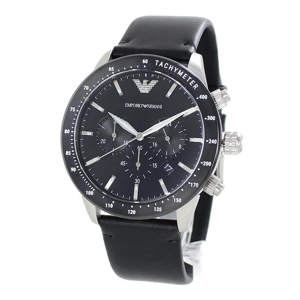 

Emporio Armani Aviator Watch Gift Set for Includes Paper Men, Bag, AR11243-giftset [Used]