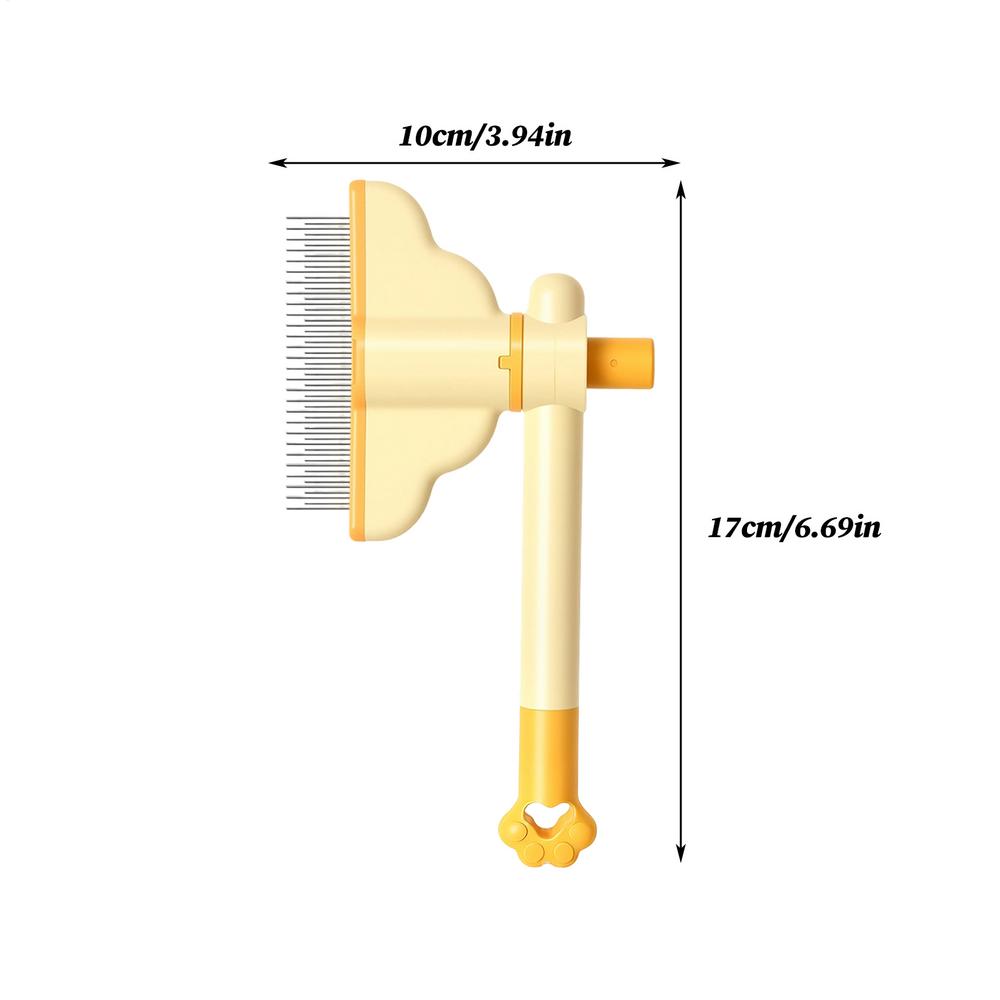 Katzenkamm Sanft Bequem Rutschfest Leichtgewichtige Bürste Hundehaarbürste für Haustierdusche Innen Außen Welpe Kätzchen Zuhause Massage