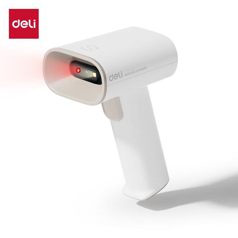 Deli AA002 Wired Handheld 1D/2D Barcode Scanner