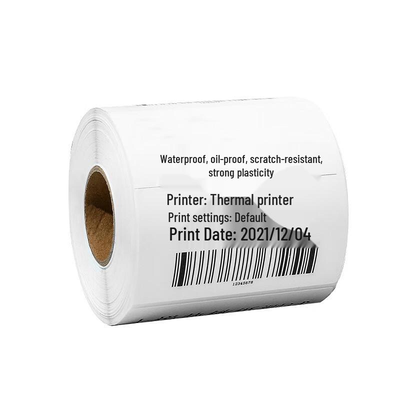 ZSZS Square Three-Proof Thermal Label Paper 50x50mm