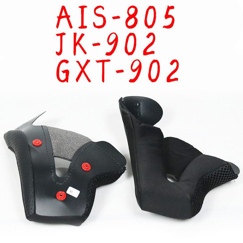 Univerzální polstrování uší pro motocyklové helmy pro JIEKAI 902/310 ORZ 991/966 AIS 611/805 Vnitřní polstrování hlavy S-XXXL Pohodlné přizpůsobení