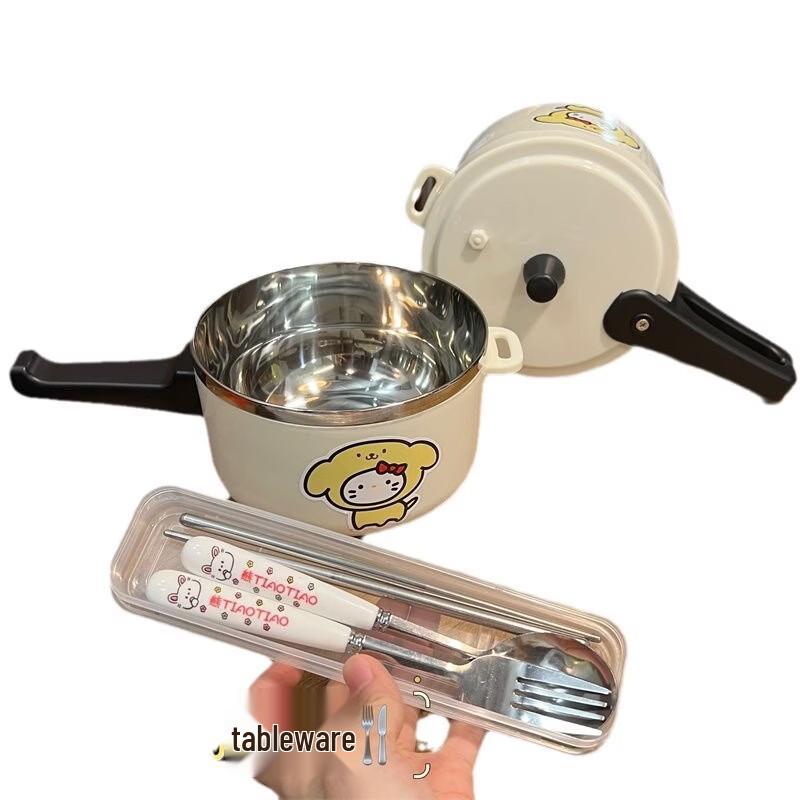 

Abay 304 Stainless Steel Instant Noodle Bowl with Lid