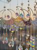Crystal Sun Catcher Prism Wind Chimes Wall Hanging Decor Moon Catchers Rainbow Maker Light Catcher Garden Home Decoration Gift