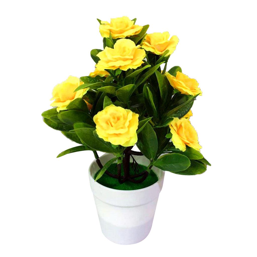 Kunstige Falske Planter Bonsai Lite Tre Potteplanter Med Potte Pottede Pynt For Hjemmedekorasjon Hotell Hagedekor Bonsai