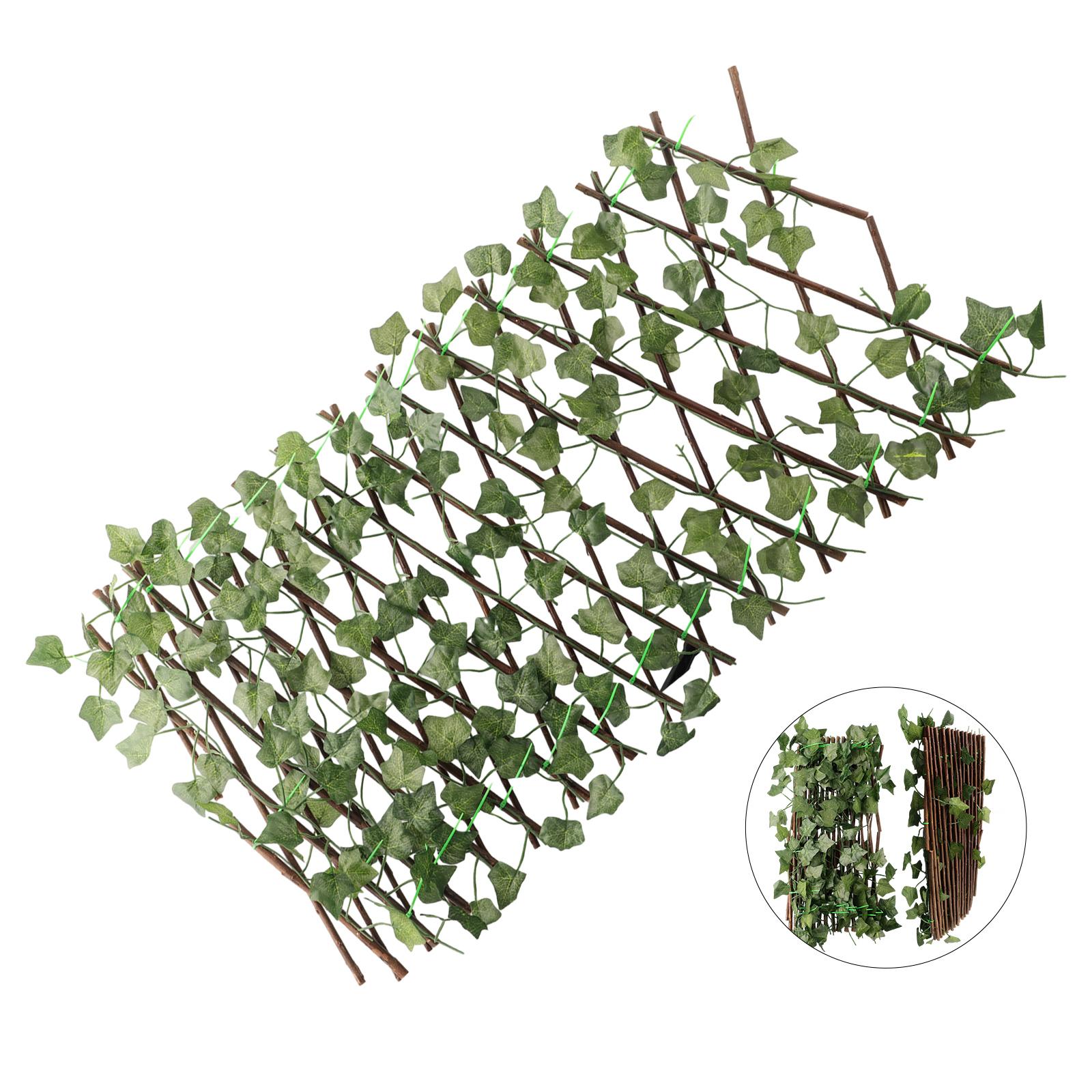 Artificial Ivy Fence Artificial Ivy Fence Fake Plants Home Décor Ivy Fence Sweet potato