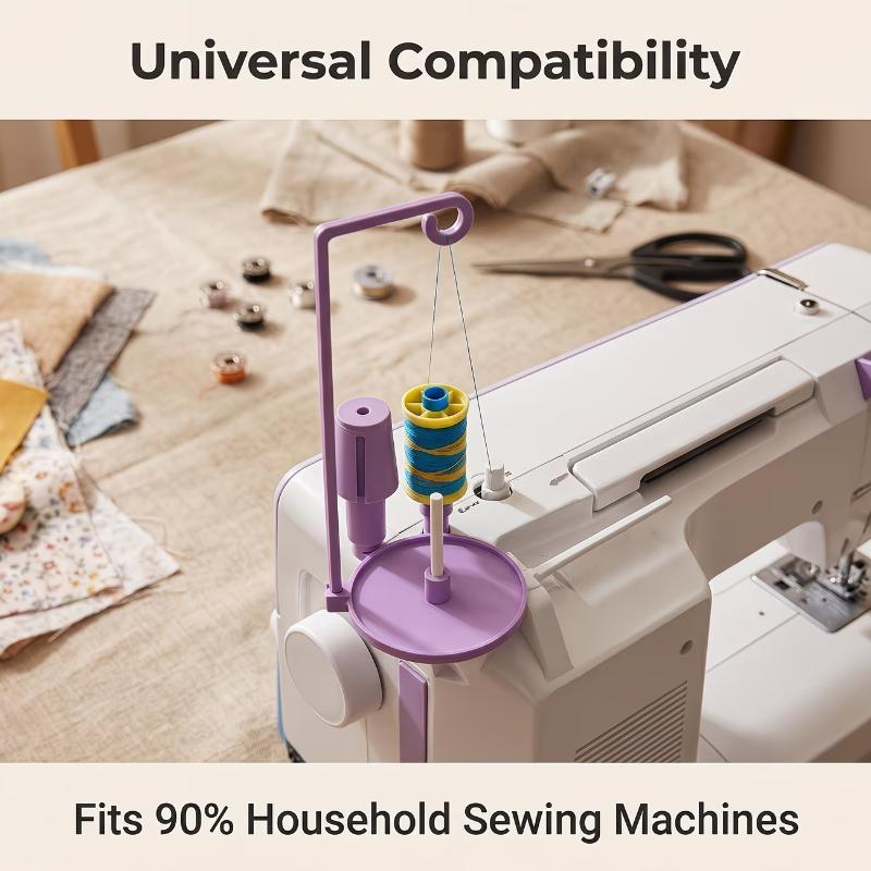 Sewing Machine Single Thread Spool Stand Holder Fixing Bracket Sewing Accessory Gifts