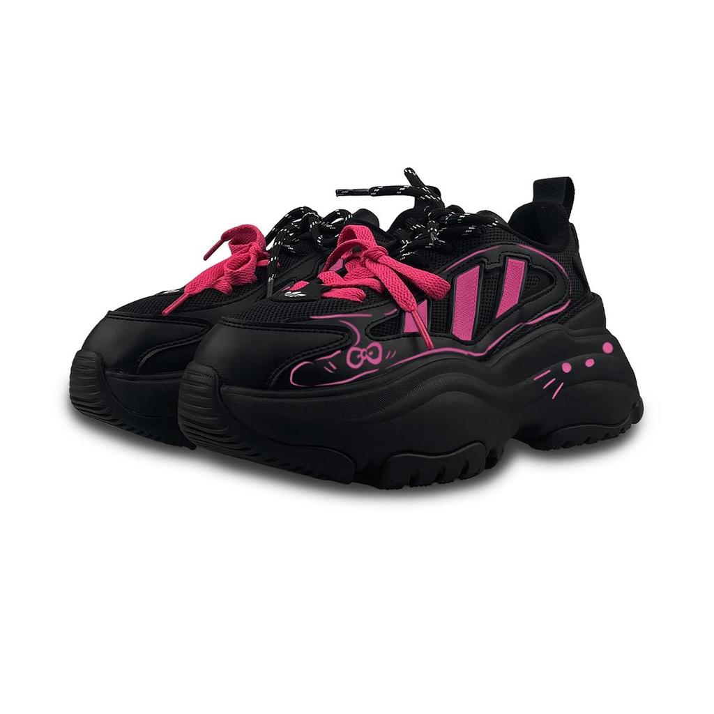 adidas Originals OZGAIA Low Top Casual Shoes Women's Black Pink IG6045(Team1298-)