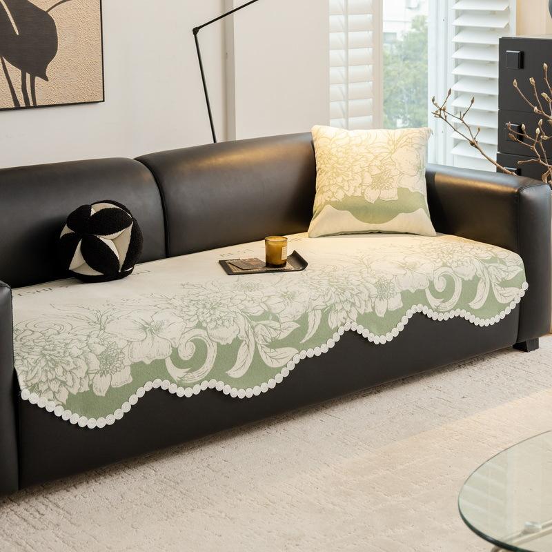 Special-Shaped Sofa Cushion, Universal Sofa Cover Cloth Towel For All Seasons, Full Cover Seat Cushion, Non-Slip And Simple Sofa Cover Integrated
