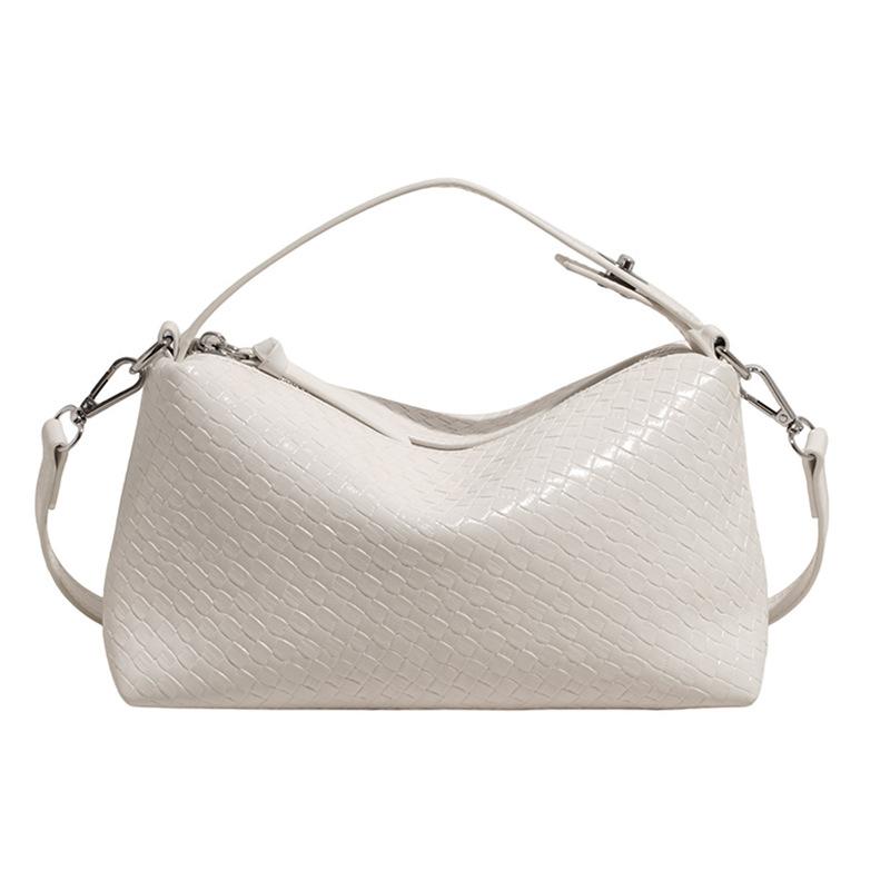 Gewebte Unterarmtasche Neue Mode vielseitige Handtasche Lässige Retro-Umhängetasche Kissen-Tasche