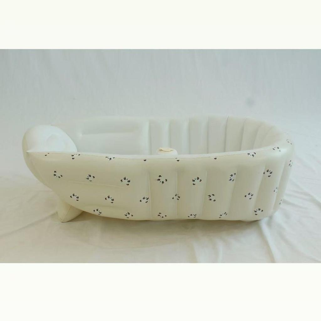Foldable Inflatable Baby Bathtub: Sit & Lie Newborn Bathing Solution