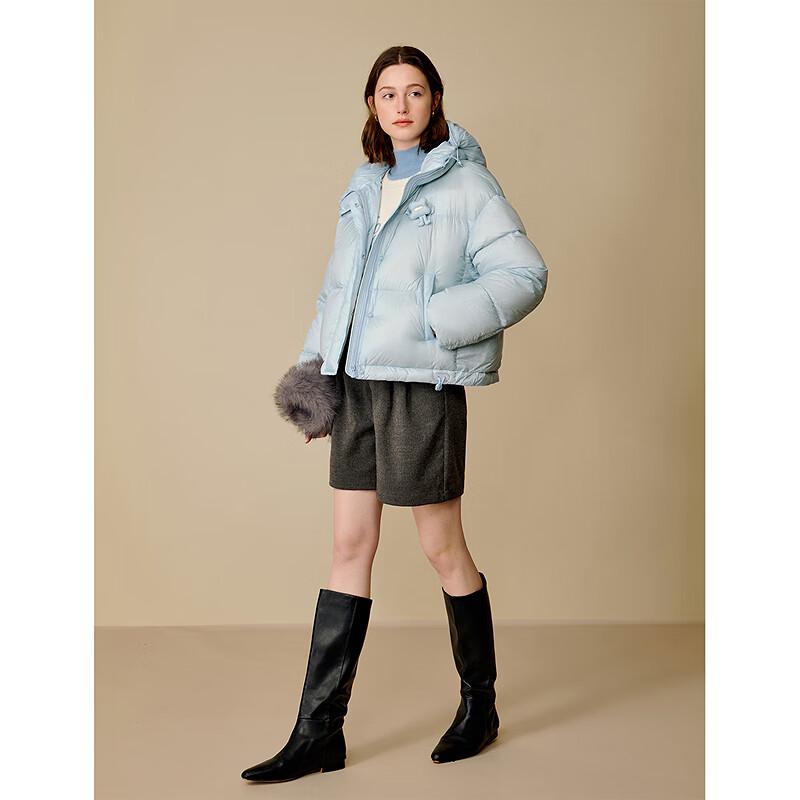 Yinman Women's 2025 Winter Seamless Down Jacket