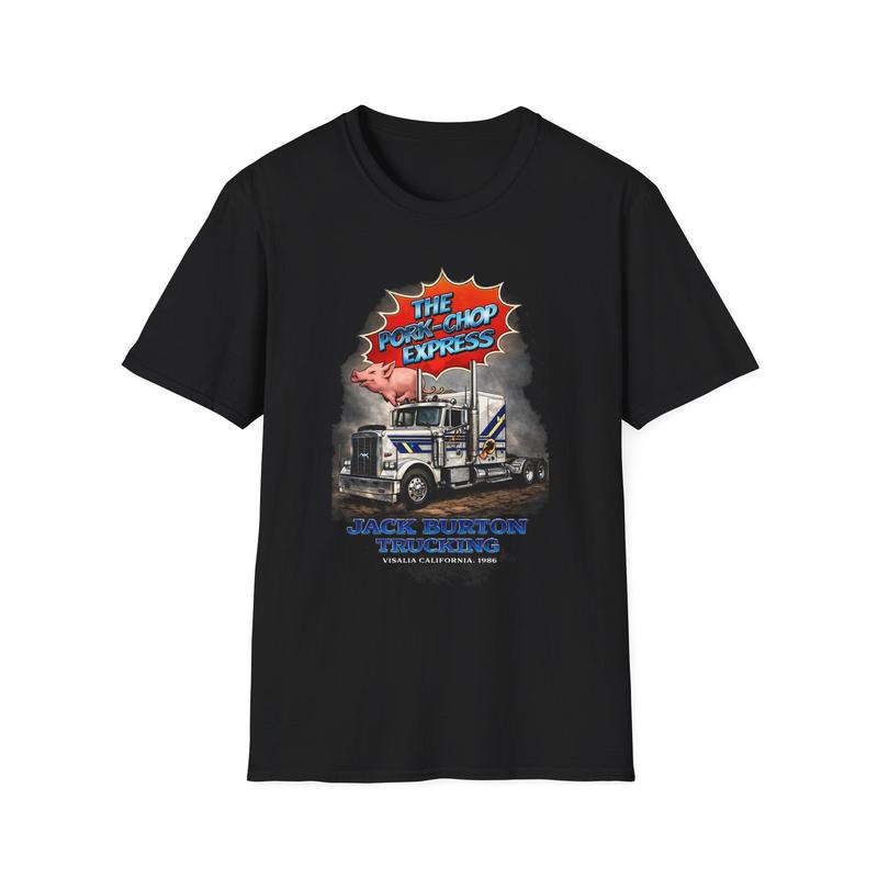The Pork-Chop Express Truck Graphic Unisex T-Shirt| Big trouble in little china Design
