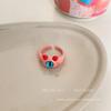 Funny Little Monster Ring Big Eyes Sausage Mouth Index Finger Ring Sweet Cool Cartoon Cute Girlfriend Couple Ring Jewelry