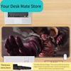 High Definition Printed New Boys Office ONE PIECE Leather Mouse Pad Anime Game Roronoa Zoro Computer Keyboard Desktop Table Mat