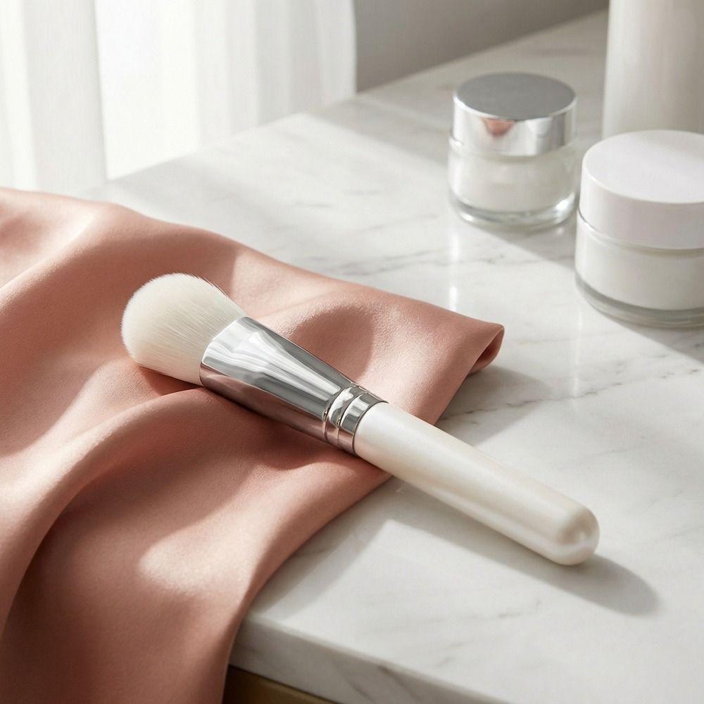 Portable Face Mask Brush Flat Head Concealer Brush Blending Tool Foundation Brush Facial Makeup