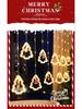 USB LED Icicle String Lights with Star & Curtain Design for Christmas