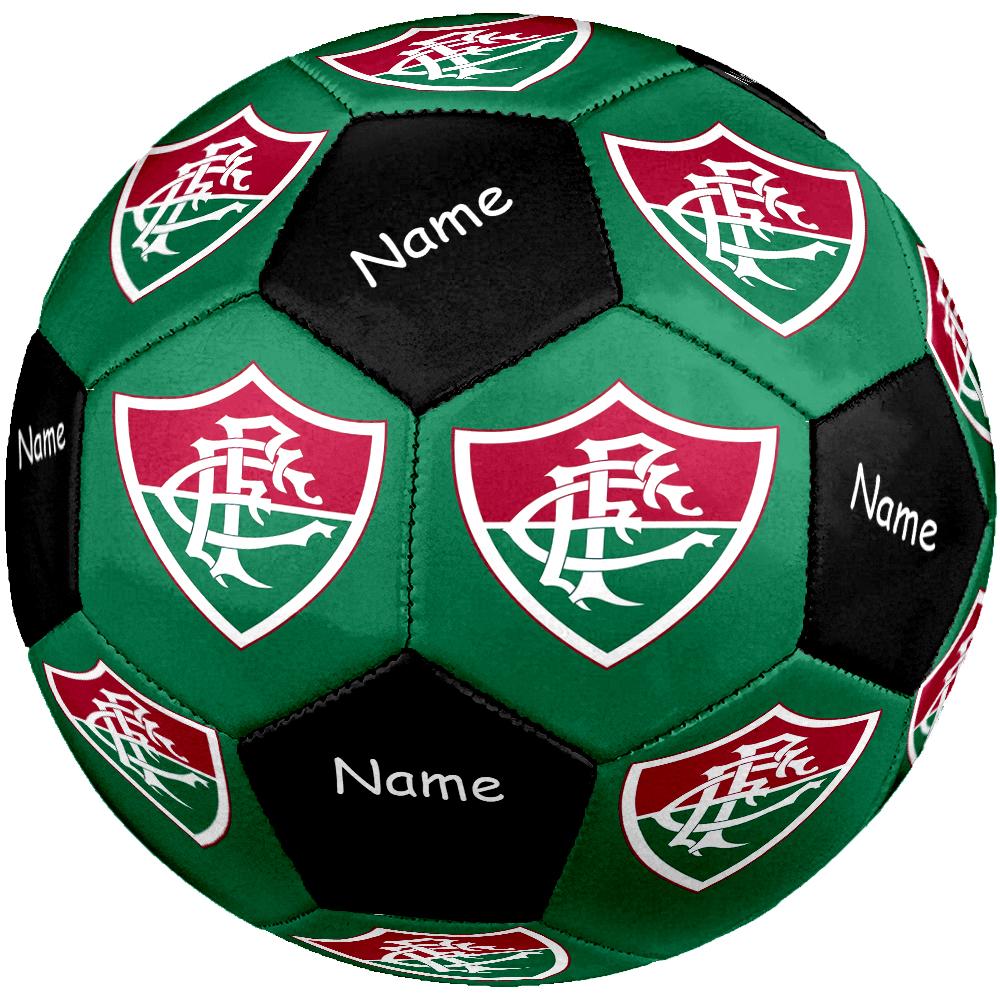 Custom Name Fluminense FC Theme Size 5 Soccer Ball, Suitable for Both Indoor and Outdoor Matches, a Gift Suitable for Everyone.