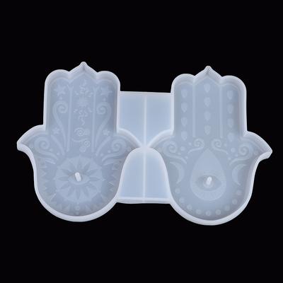 Hand Of Fatima Incense Line Base Silicone Mold Diy Incense Holder