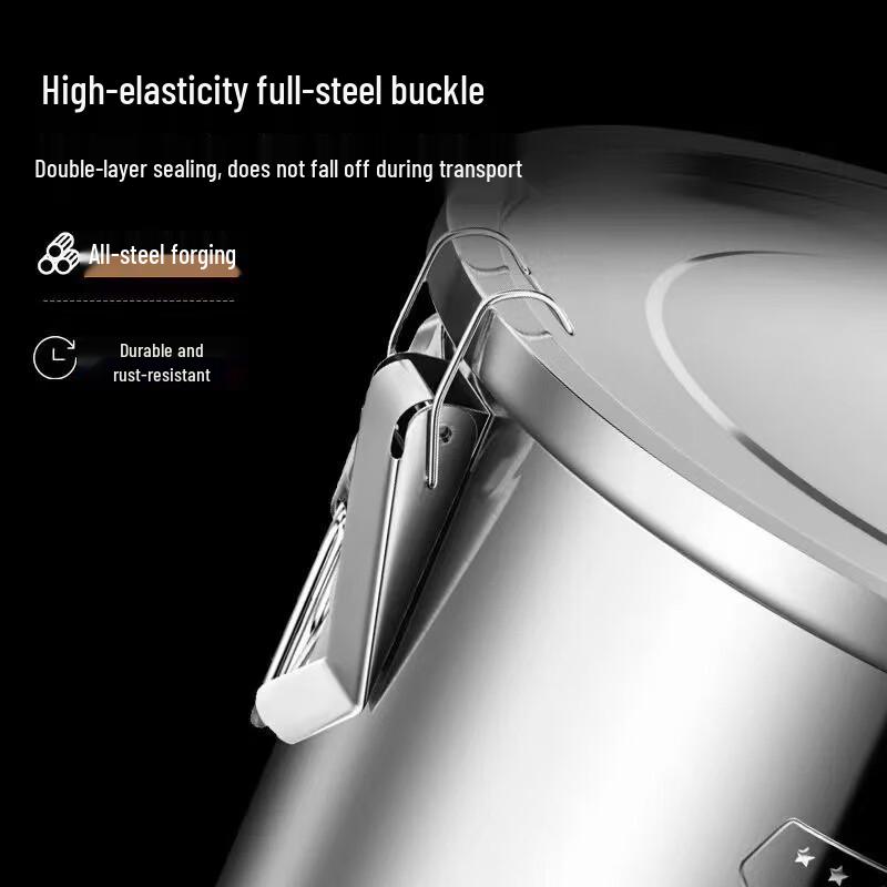 118L Stainless Steel Rice & Grain Storage Bin
