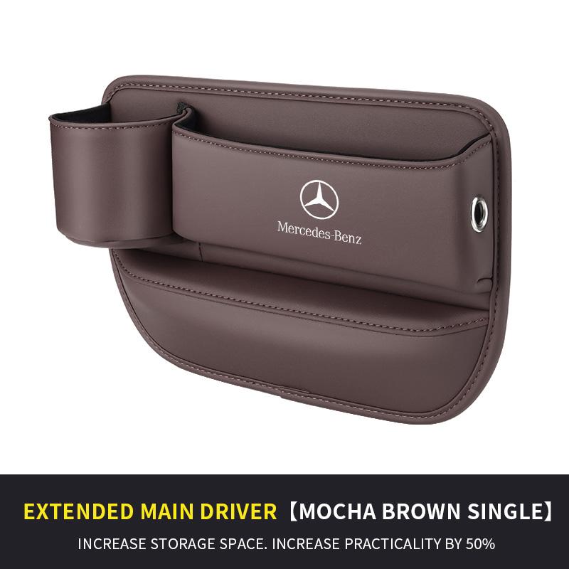 

GLC GLB For Mercedes-Benz A B C E S V R-Class A45 C43 CLA GLA GLB GLC SLK SL Car Seat Gap Multifunction Storage Box Seat Gap Cu