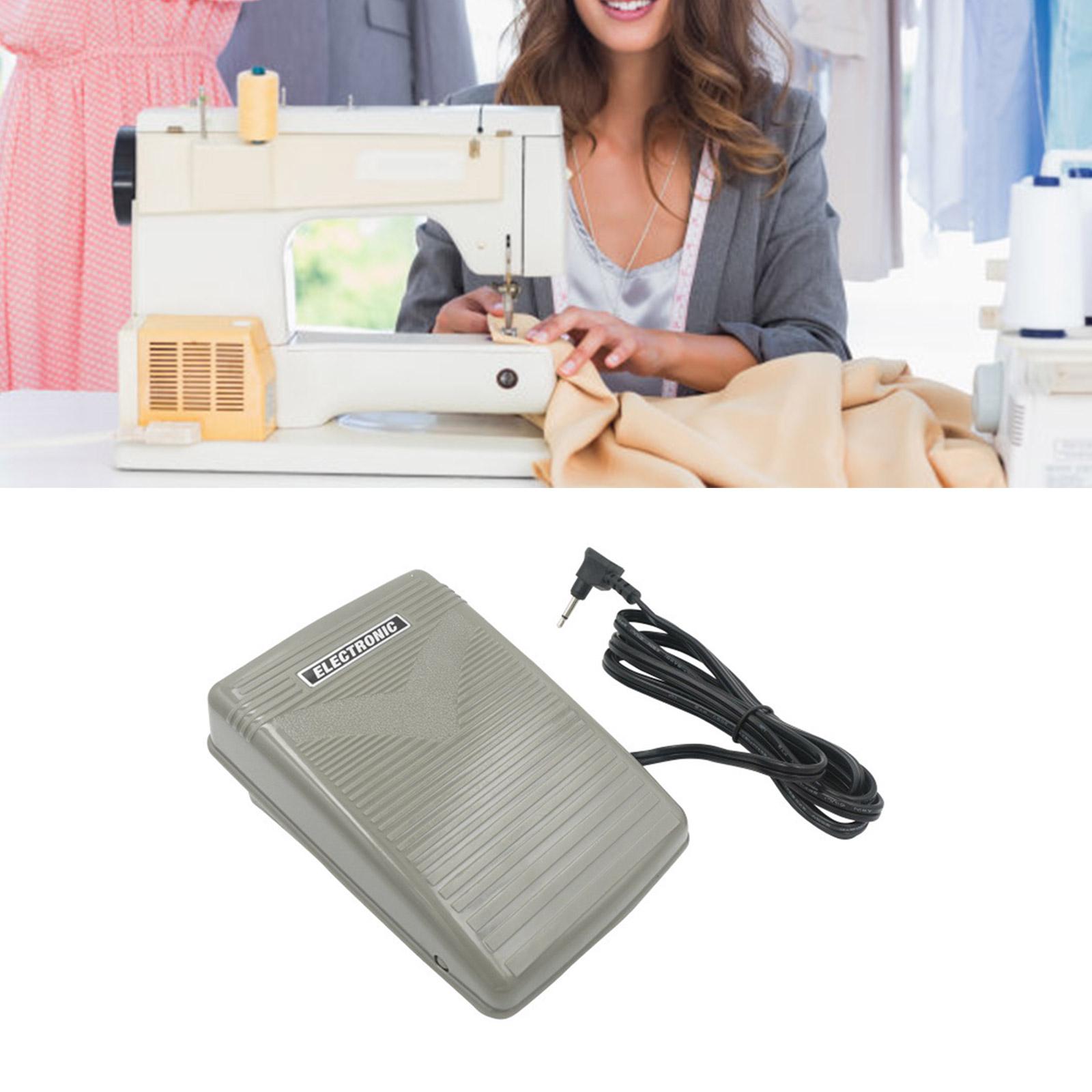 Multifunctional Foot Pedal Switch Single Hole Design Pedal Plastic Texture for Home Sewing Machines Various Models
