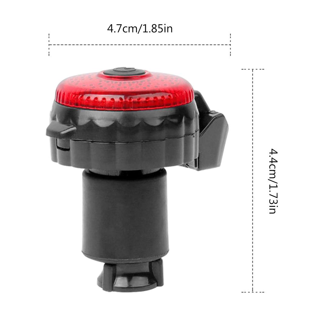 Bike Mirror for Handlebars Mini Rear View Mirror Foldable 360 Degrees Rotating Universal Bicycles Mirror for Road Bikes