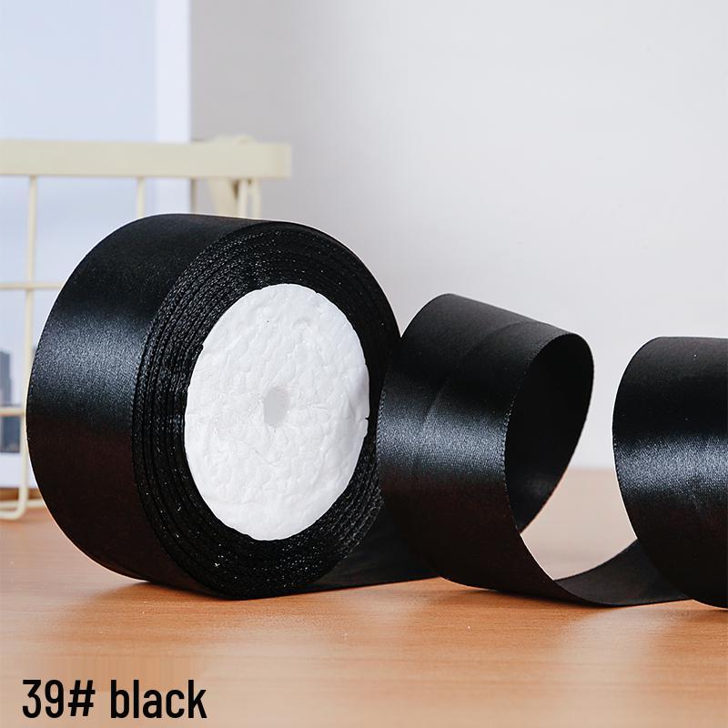 Cinta de Rosa de Seda Hecha a Mano de 4 cm para Envolver Regalos y Joyería DIY