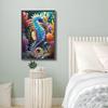 5D DIY Full Round Drill Diamond Painting Seahorse Home Decor Art Craft 40x60cm