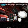 16W RGBW Fiber Optic Stars Car Roof Ceiling Meteor Light Kits APP Remote Control