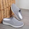 Shoes women's autumn new large size half slippers breathable fashion lightweight versatile women's shoes casual one-pedal mother shoes