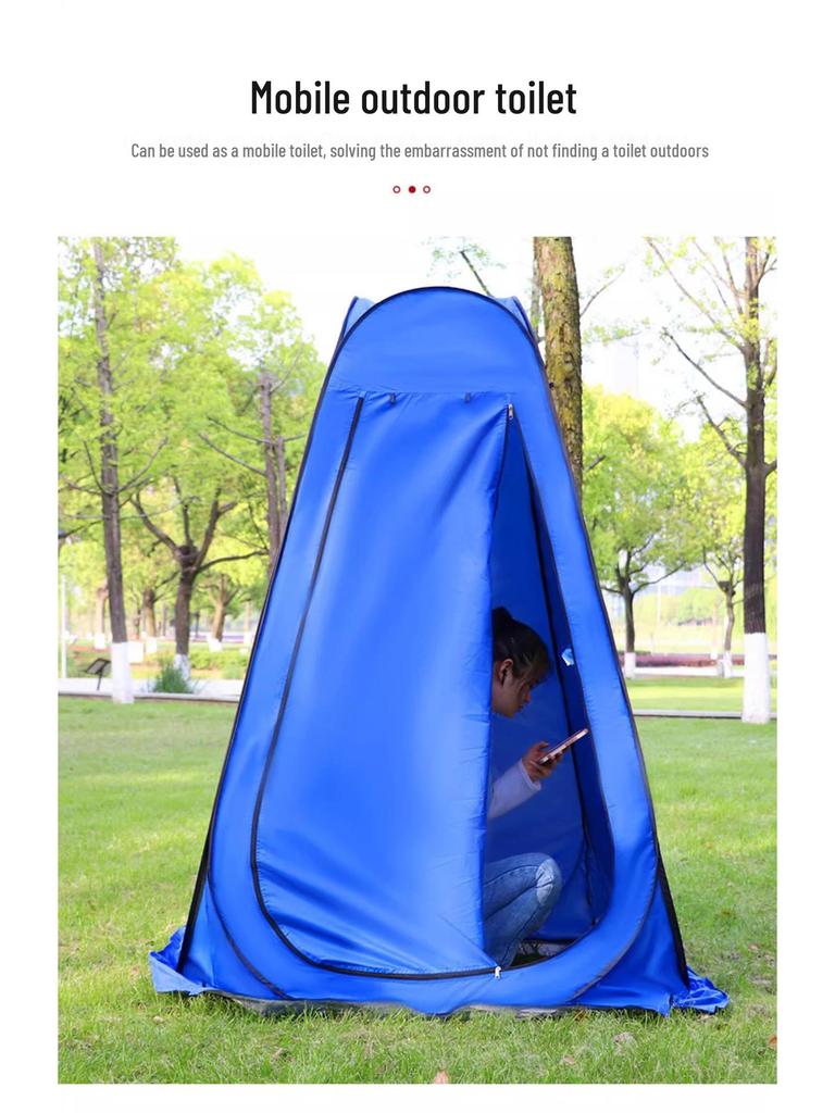 Tragbares Camping-Dusch- und Toilettenzelt - Outdoor-Privatsphäre-Unterstand